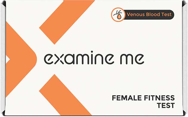 Examineme.co.uk - Female Fitness Test - Blood Test
